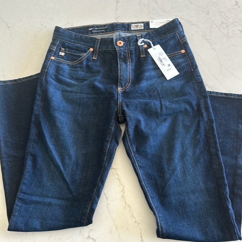 NWT AG Mari Jeans 28 Classic Dark Wash